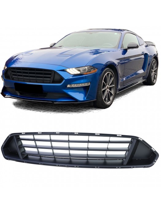 Maska Ford Mustang 6 coupé/cabrio (2018-2023) – černá lesklá bez znaku